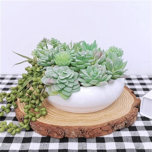 11 Pcs Mini Artificial Succulents Picks Unpotted Faux Succulent Assortment Fake - Picture 6 of 6